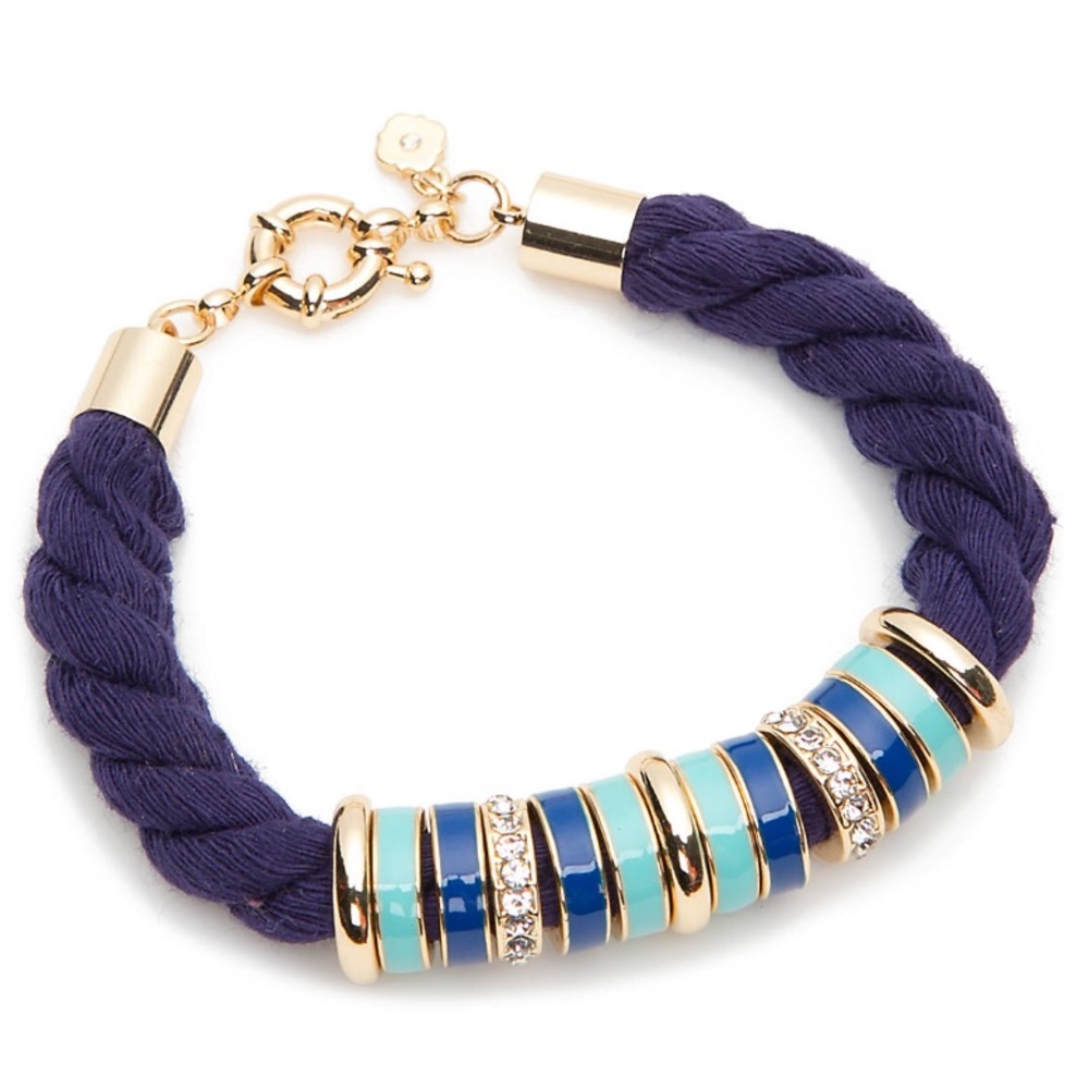 Boxed Rondelle Togged Bracelet